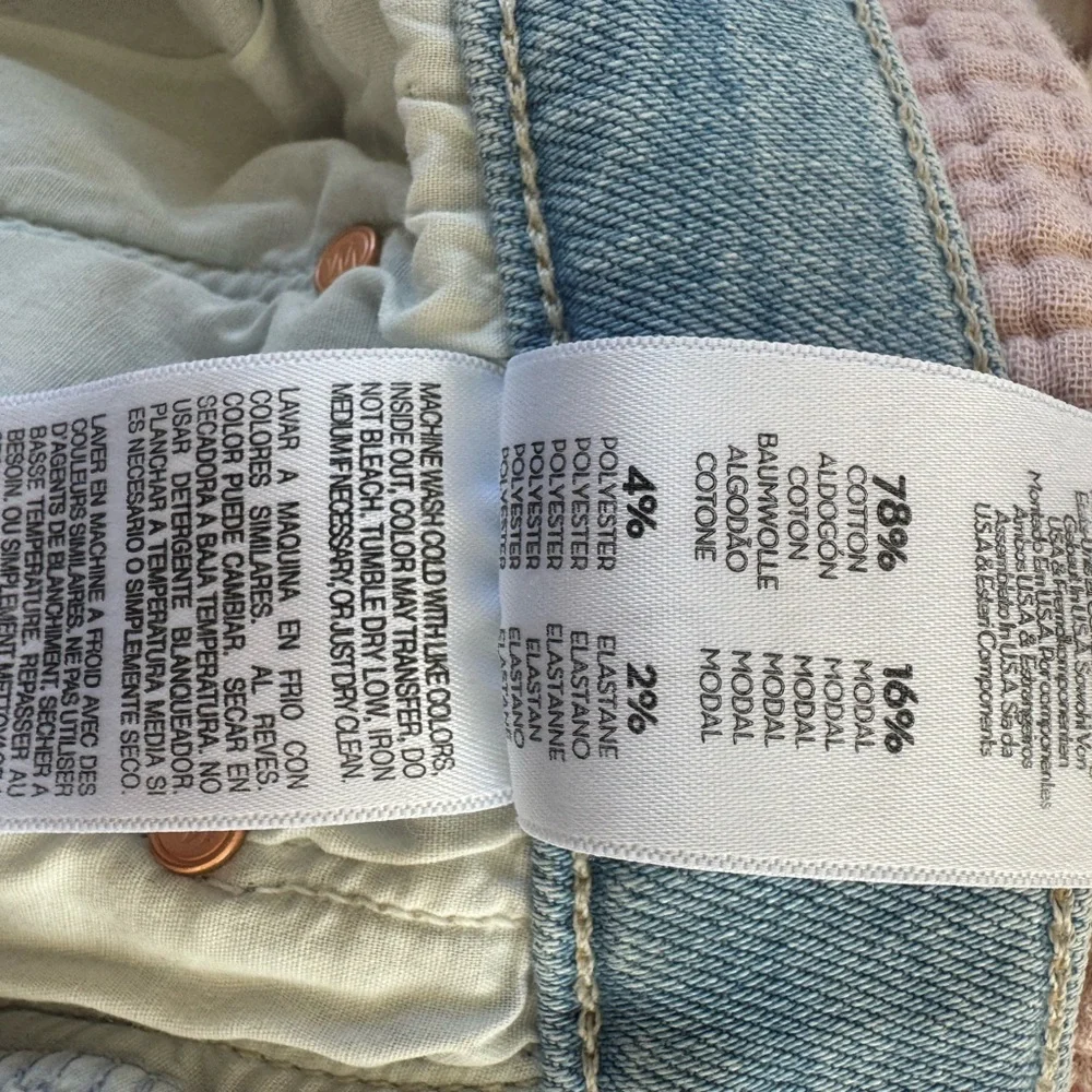 Mother Light Blue Denim Skirt - Picture 9 of 9